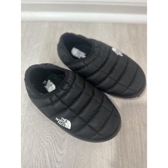 The North Face ThermoBall Traction Mule Shoes Womens 5 Black Slip On Slippers - Picture 1 of 6